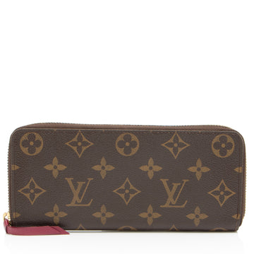 Louis Vuitton Monogram Canvas Clemence Wallet