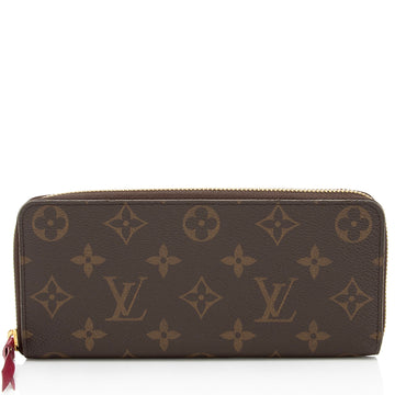 Louis Vuitton Monogram Canvas Clemence Wallet