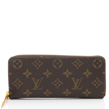 Louis Vuitton Monogram Canvas Clemence Wallet