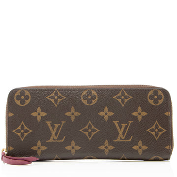 Louis Vuitton Monogram Canvas Clemence Wallet