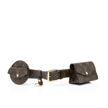 Louis Vuitton Monogram Canvas Daily Multi Pocket Belt - Size 28 / 70