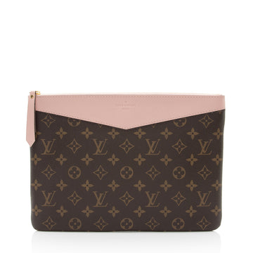 Louis Vuitton Monogram Canvas Daily Pouch (SHF-94nnjN)