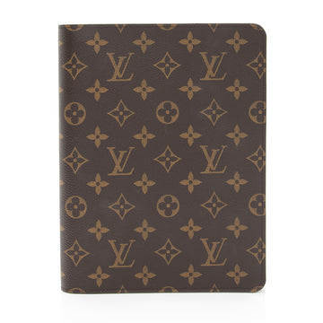 Louis Vuitton Monogram Canvas Desk Agenda Cover (SHF-Q9kFRv)