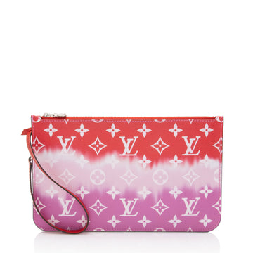 Louis Vuitton Monogram Canvas Escale Neverfull MM Pochette (SHF-TSzPYU)