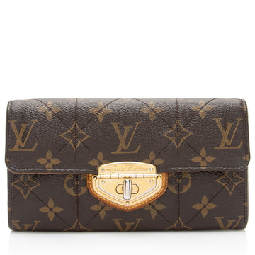Louis Vuitton Monogram Canvas Etoile Sarah Wallet (SHF-rDATwn)