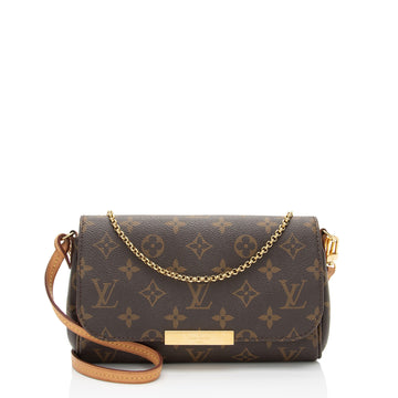 Louis Vuitton Monogram Canvas Favorite PM Shoulder Bag (SHF-o8d1xF)