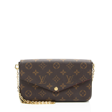 Louis Vuitton Monogram Canvas Felicie Pochette (SHF-EBGuzR)