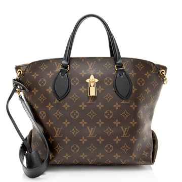 Louis Vuitton Monogram Canvas Flower MM Zip Tote