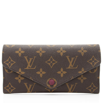 Louis Vuitton Monogram Canvas Josephine Wallet (SHF-0rqJHE)