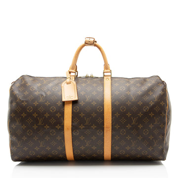 Louis Vuitton Monogram Canvas Keepall 55 Duffle
