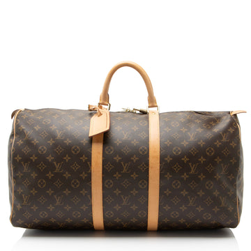 Louis Vuitton Monogram Canvas Keepall 55 Duffle