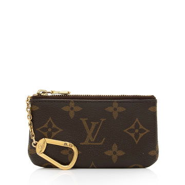 Louis Vuitton Monogram Canvas Key Pouch (SHF-cE2y5Q)