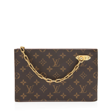 Louis Vuitton Monogram Canvas Legacy Chain Clutch