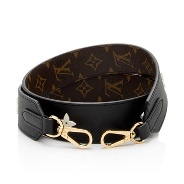 Louis Vuitton Monogram Canvas Letter Bandouliere Shoulder Strap (SHF-Ui82um)