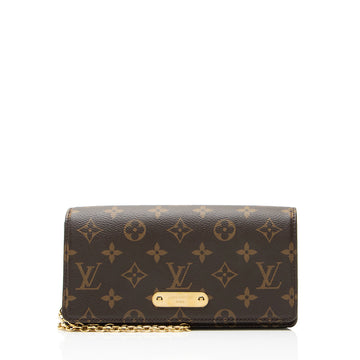 Louis Vuitton Monogram Canvas Lily Wallet on Chain