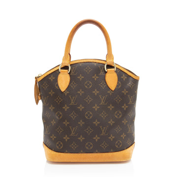 Louis Vuitton Monogram Canvas Lockit Satchel (SHF-AX2bhZ)