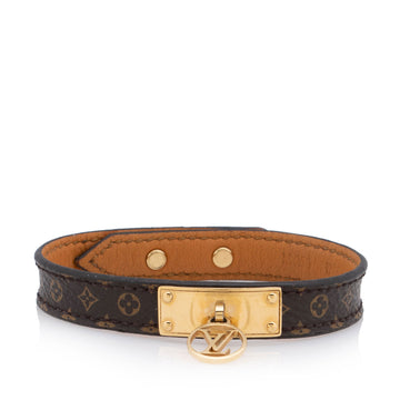 Louis Vuitton Monogram Canvas Logomania Bracelet (SHF-kYCO7T)