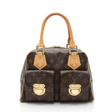 Louis Vuitton Monogram Canvas Manhattan PM Satchel (SHF-roUawR)