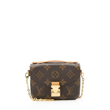 Louis Vuitton Monogram Canvas Micro Metis Shoulder Bag