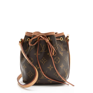 Louis Vuitton Monogram Canvas Nano Noe Shoulder Bag