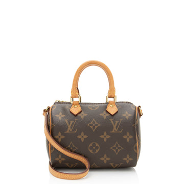 Louis Vuitton Monogram Canvas Nano Speedy Satchel