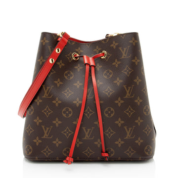 Louis Vuitton Monogram Canvas Neonoe Shoulder Bag (SHF-3Aiqhi)