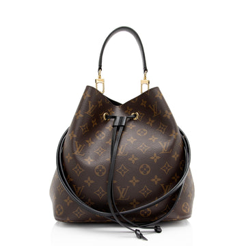 Louis Vuitton Monogram Canvas Neonoe Shoulder Bag (SHF-m38hqh)