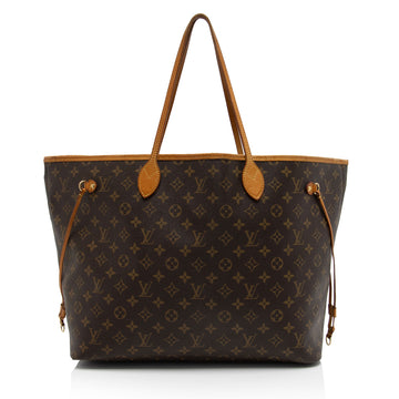 Louis Vuitton Monogram Canvas Neverfull GM Tote (SHF-5Vw3sk)