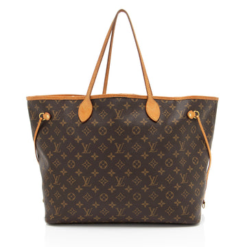 Louis Vuitton Monogram Canvas Neverfull GM Tote (SHF-cSGN8U)