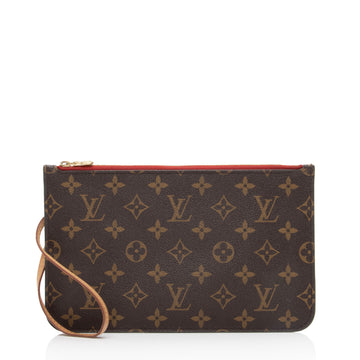 Louis Vuitton Monogram Canvas Neverfull MM Pochette (SHF-17l2LM)
