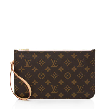 Louis Vuitton Monogram Canvas Neverfull MM Pochette (SHF-SM6do3)