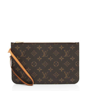 Louis Vuitton Monogram Canvas Neverfull MM Pochette (SHF-Tl9pcz)