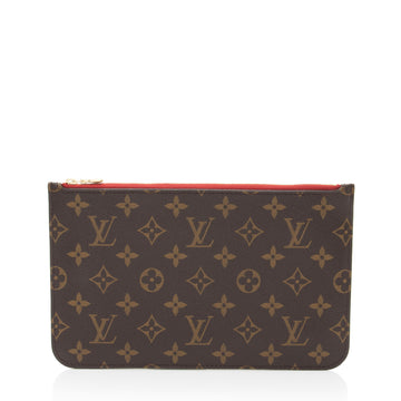 Louis Vuitton Monogram Canvas Neverfull MM Pochette (SHF-2w9Ig6)