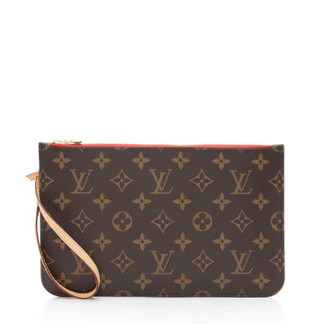 Louis Vuitton Monogram Canvas Neverfull MM Pochette (SHF-9QgXJ5)