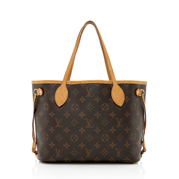 Louis Vuitton Monogram Canvas Neverfull PM Tote (SHF-18928)