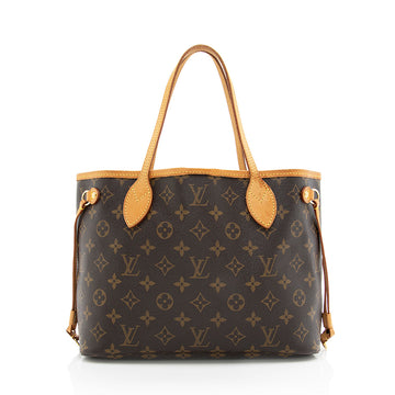 Louis Vuitton Monogram Canvas Neverfull PM Tote (SHF-18115)
