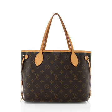 Louis Vuitton Monogram Canvas Neverfull PM Tote (SHF-18321)