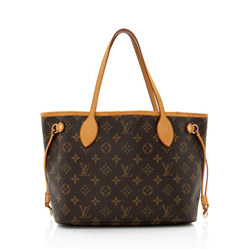 Louis Vuitton Monogram Canvas Neverfull PM Tote (SHF-19412)