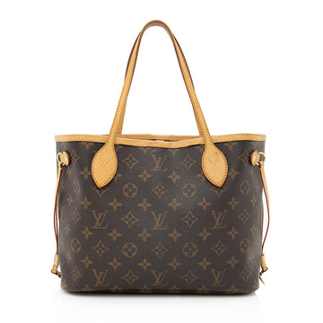 Louis Vuitton Monogram Canvas Neverfull PM Tote (SHF-20249)