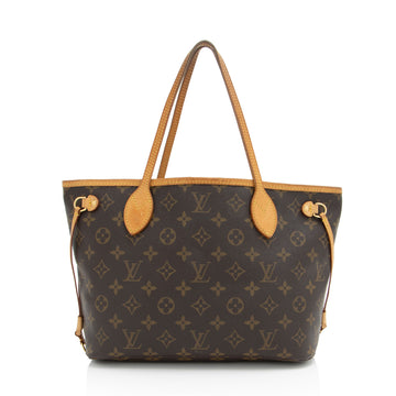 Louis Vuitton Monogram Canvas Neverfull PM Tote (SHF-FZ2BgE)