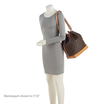 Louis Vuitton  Monogram Canvas Noe Shoulder Bag (SHF-l4VJq3)