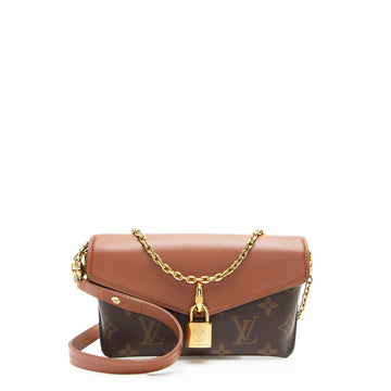 Louis Vuitton Monogram Canvas Padlock on Strap