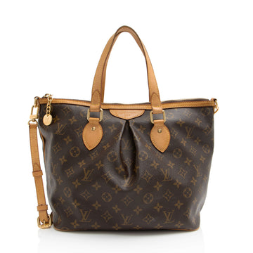 Louis Vuitton Monogram Canvas Palermo PM Tote (SHF-WZkqH8)