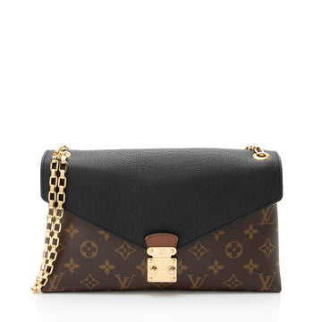 Louis Vuitton Monogram Canvas Pallas Chain Shoulder Bag