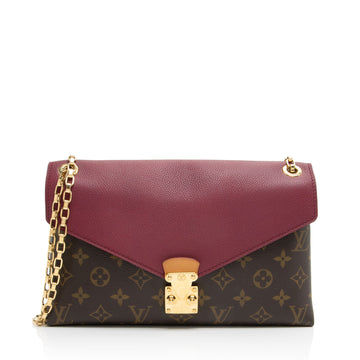 Louis Vuitton Monogram Canvas Pallas Chain Shoulder Bag