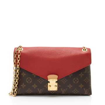 Louis Vuitton Monogram Canvas Pallas Chain Shoulder Bag