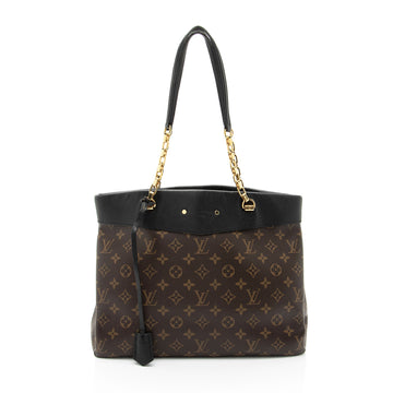 Louis Vuitton Monogram Canvas Pallas Shopper Tote (SHF-2KVLoO)
