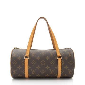 Louis Vuitton Monogram Canvas Papillon 26 Satchel (SHF-pjEJ2N)