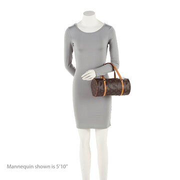Louis Vuitton  Monogram Canvas Papillon 26 Satchel