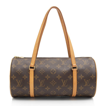 Louis Vuitton Monogram Canvas Papillon 30 Satchel (SHF-Kl9NBQ)